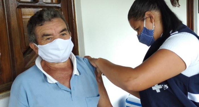  Chã Preta ultrapassa marca de 60% da população vacinada com primeira dose contra Covid-19