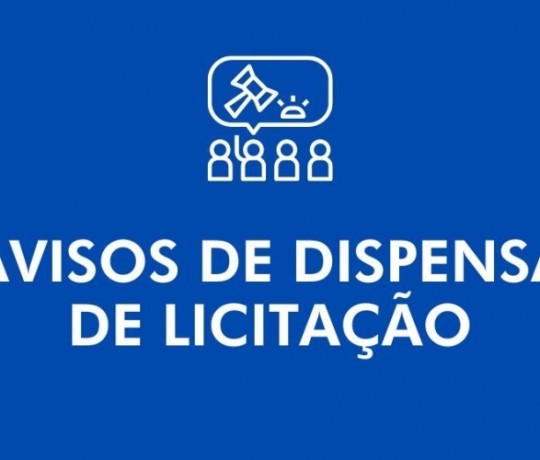 AVISO DE DISPENSA DE LICITAÇÃO Nº 01 E 05/2025