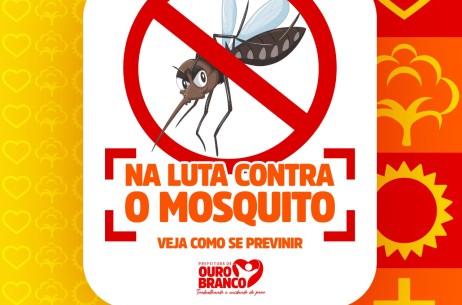 Na luta contra o mosquito