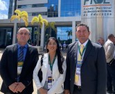 A Prefeita Denyse Siqueira, o Vice-prefeito Del Godoy e Secretário Municipal de Finanças - Dênis Ferreira estiveram visitando o FNDE (Fundo Nacional de Desenvolvimento da Educação), em Brasília