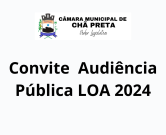 Convite - Audiência LOA 2024
