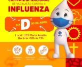 Campanha Nacional de Vacinação contra a influenza e campanha de segmento de sarampo