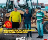 REQUALIFICAÇÃO DO CAMPO DE FUTEBOL, PROMOVENDO MELHORIAS NO ESPORTE OUROBRANQUENSE